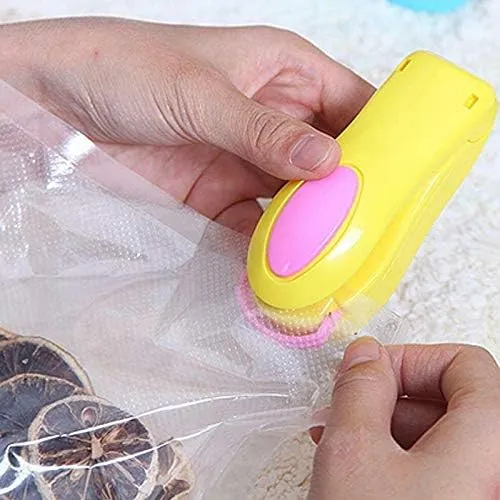 Hand Press Sealing Machine Bag Sealer Portable Mini Sealing for Household Food Bag image 2