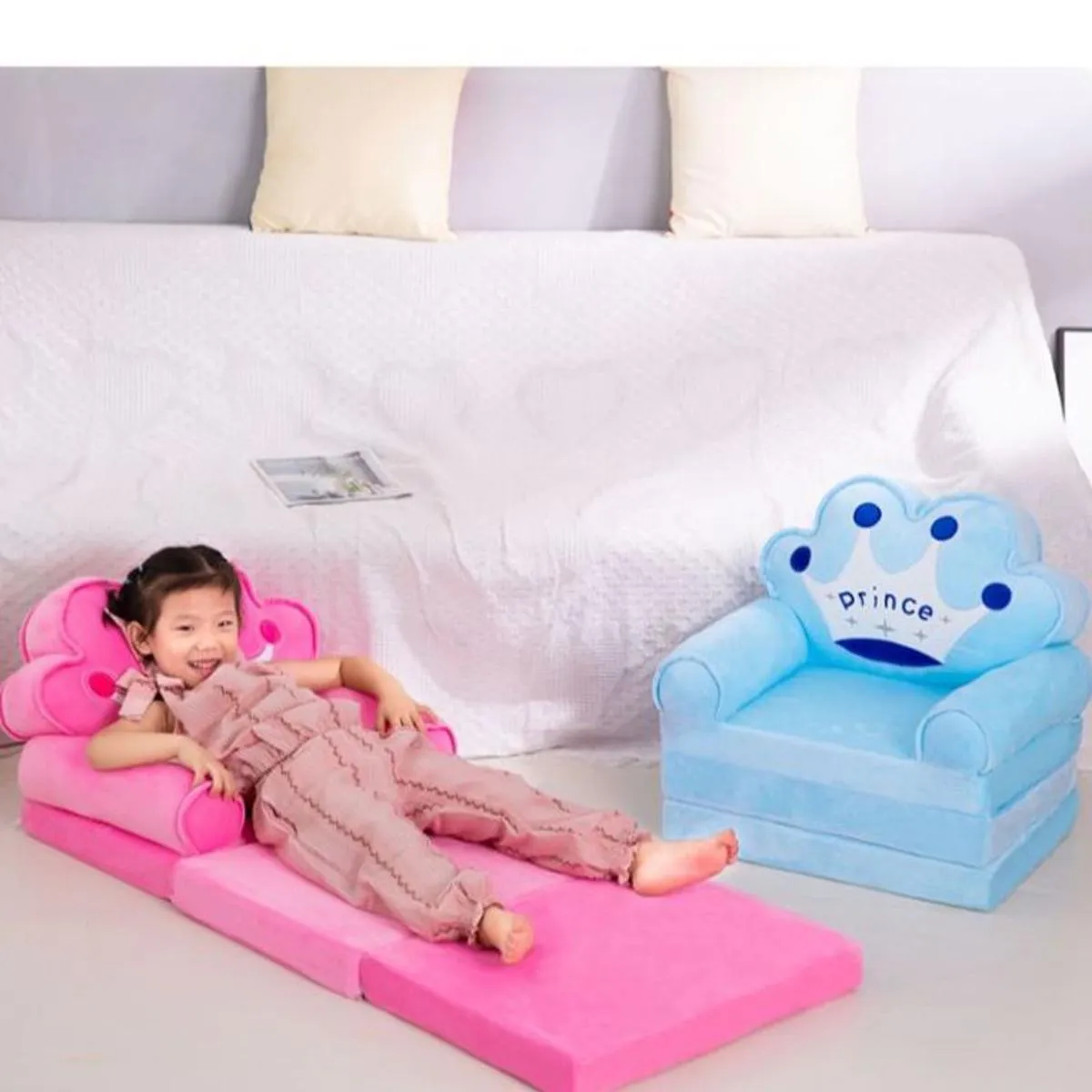 Sofa Seat For Baby, Baby Armchair Baby Sofa Kids Sofa Cum Bed Baby Sofa Seat Baby Cartoon Crown Seat Children Chair Baby Sofa Support Seat