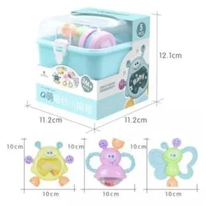 Baby Rattle Toy Set High-Quality Infant Teething Toy, Unisex, image 7