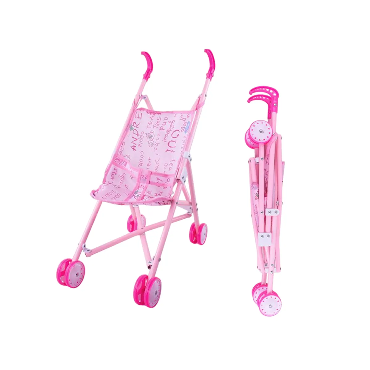 Baby Doll Stroller Pram For Dolls image 2