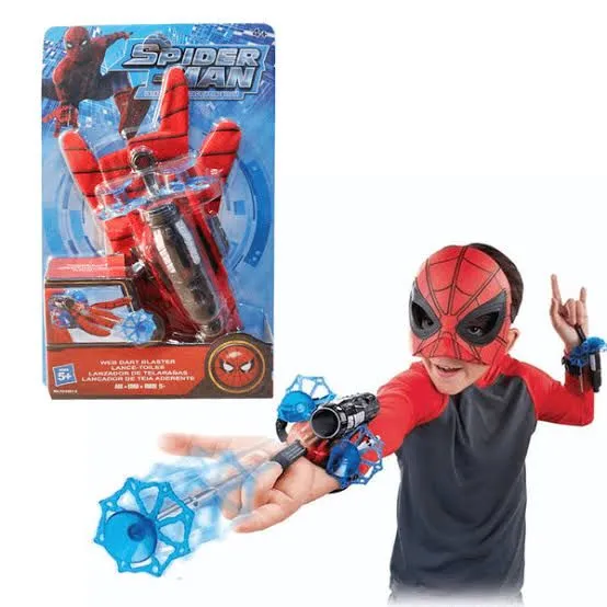 Spiderman Web Dart Shooter With or Without Gloves Launcher Kids Spider Shooter image 2