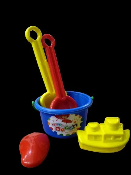 Childrens Beach Toy Set Playing In The Water and Sand Shovel Beach Bucket Sand Digging Tools image 2