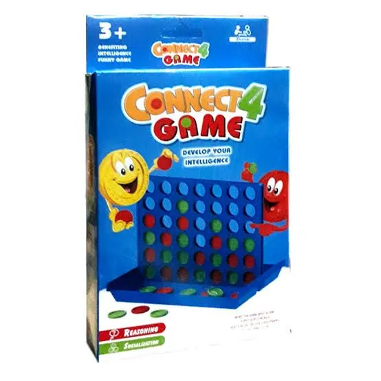 Connect for Kids Connect Game, Portable 4-Line 4 Game Family Lineup Connect Board Game image 4