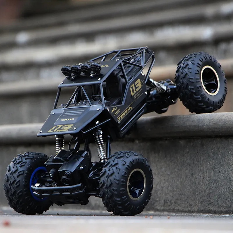 RC Car Remote Control Truck 4x4 Off Road Monster Truck for Kids, 2.4Ghz 1:16 Rock Crawler with Two Rechargeable Batteries Waterproof for All Terrain Electric Toy Car for Boys and Girls image 7