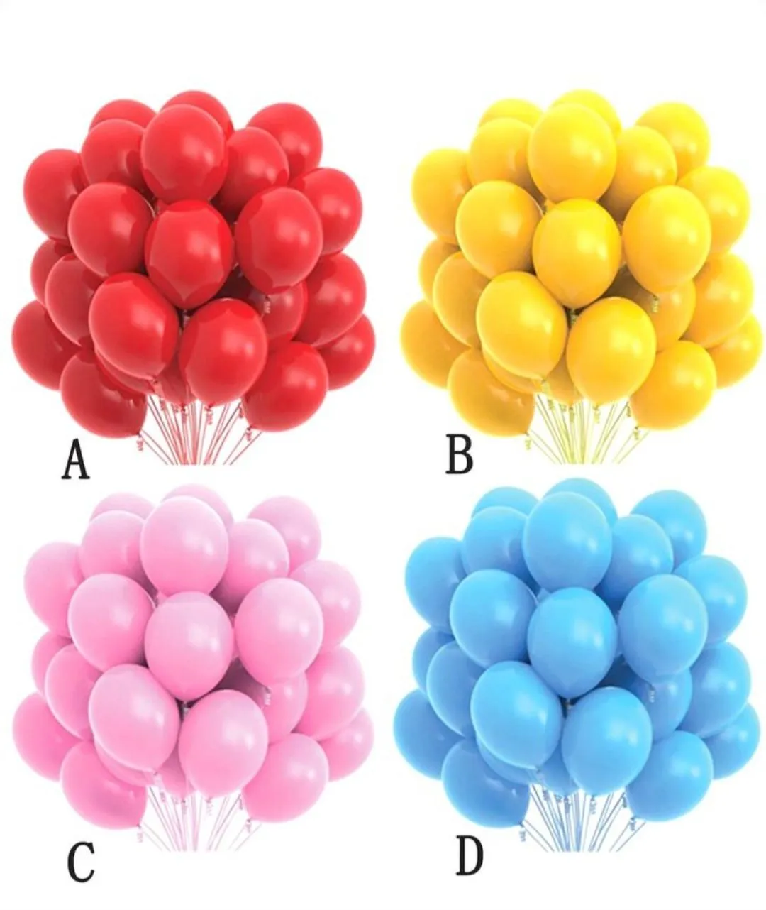 10 pcs, 12-inch Thick Matte Latex Balloons High Quality Balloon zFor Festival Wedding Birthday Party Layout h Decoration Supplies image 3