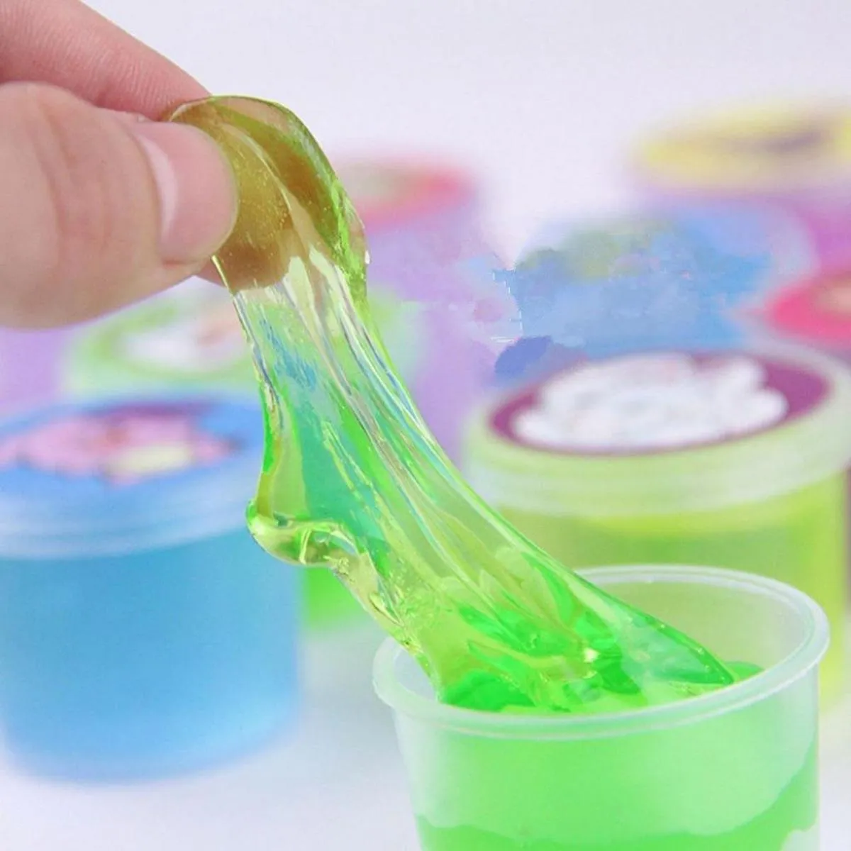 Pack of 12 Slime For Kids Magic Crystal Soft Slime Fluffy Slime Playful Kit For Boys & Girls image 5