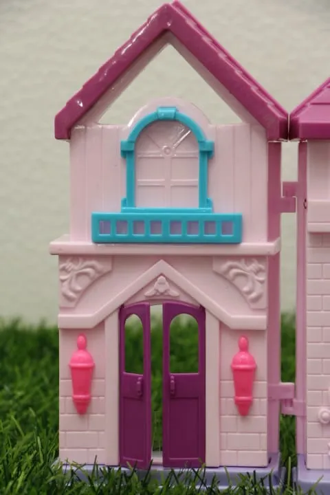 Doll House - Beauty Villa Set For Girls - Lovely Pink Doll House - Doll House For Girls - Pink Color Doll Play House image 7