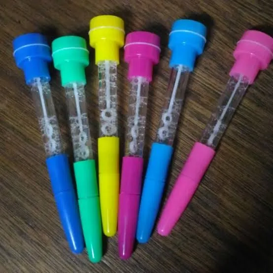 4-in-1 Multifunction Stamp Bubble Ball Pen For Kids Kids' Party Favor and Birthday Gift image 3