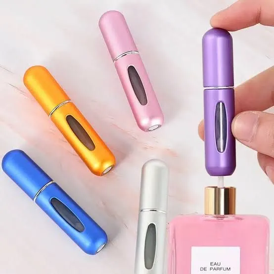 5ml Perfume Atomizer Spray Bottle For Travel Mini Perfume Refills Empty Spray Perfume Container (Random Color) image 6