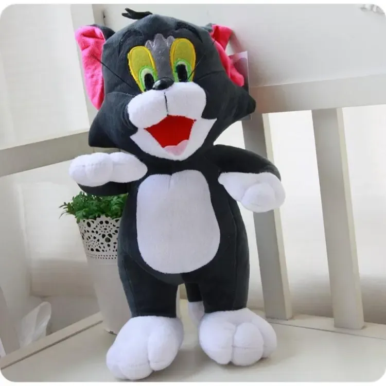 Stuff Tom and Jerry Plush Animal Toy Cute children - Tom Only image 2
