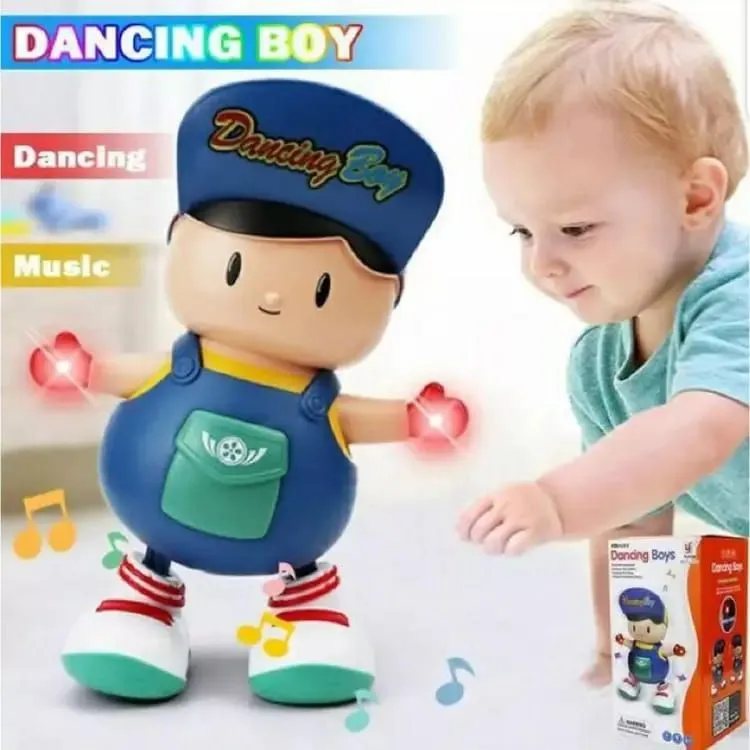 Dancing Boy With Glowing Hands Light And Music Toy For Kids