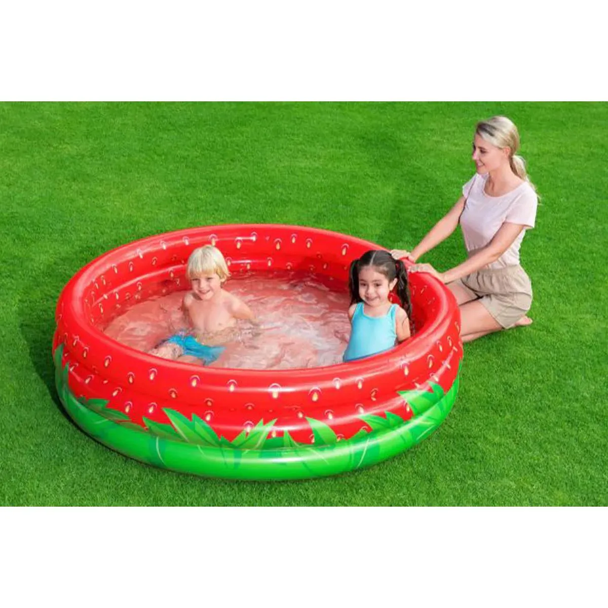 Bestway Pool 63"x15" Sweet Strawberry Baby Pool
