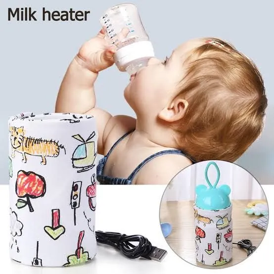 USB Baby Bottle Warmer, Portable Car Travel Heating Milk Bottle Warmer Foldable,Travel Mug Temperature Control Breast Milk Cup,Keep Baby Milk Warm image 6