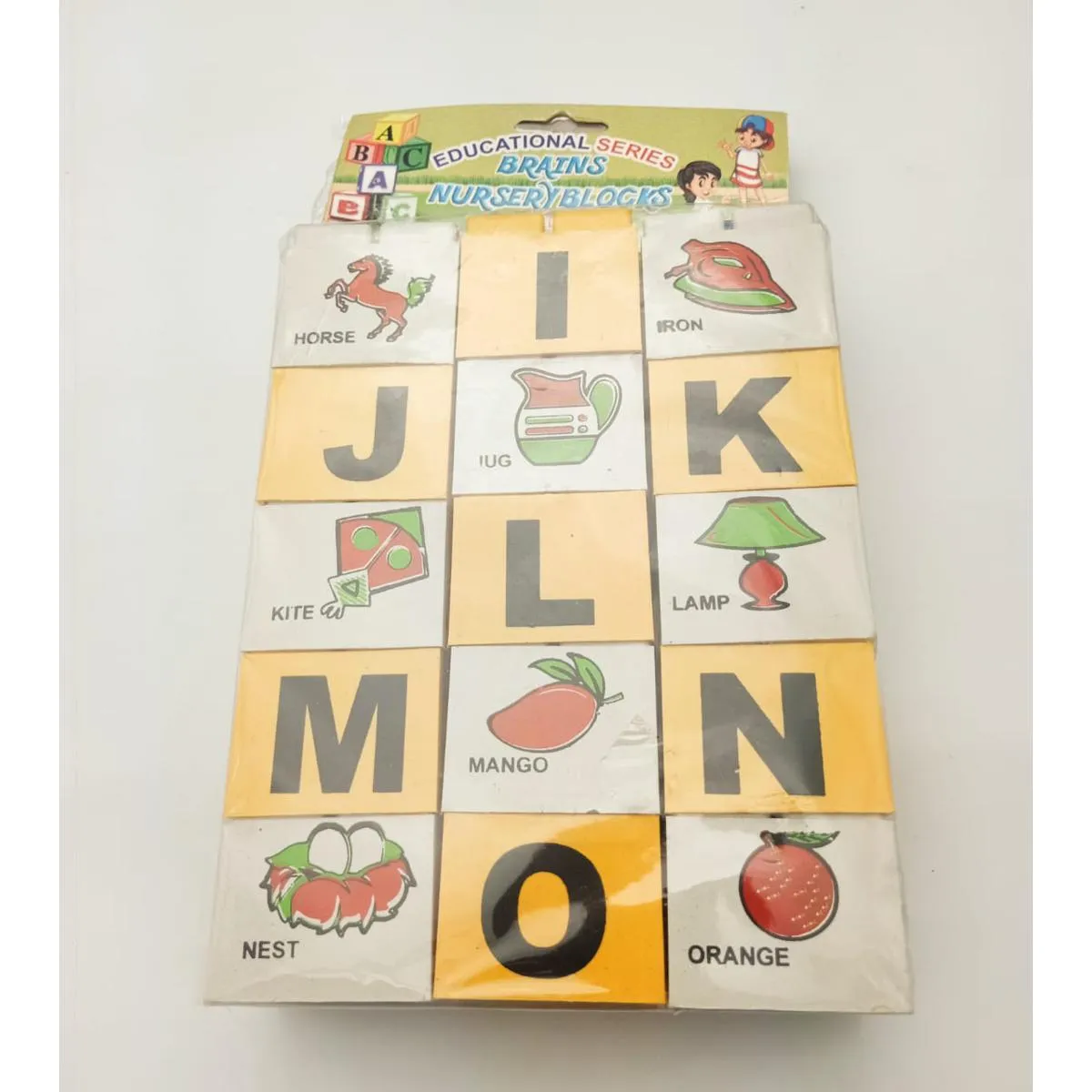 Educational Blocks Set For Kids - Nursery Alphabets & Number Blocks For Kids Education image 1