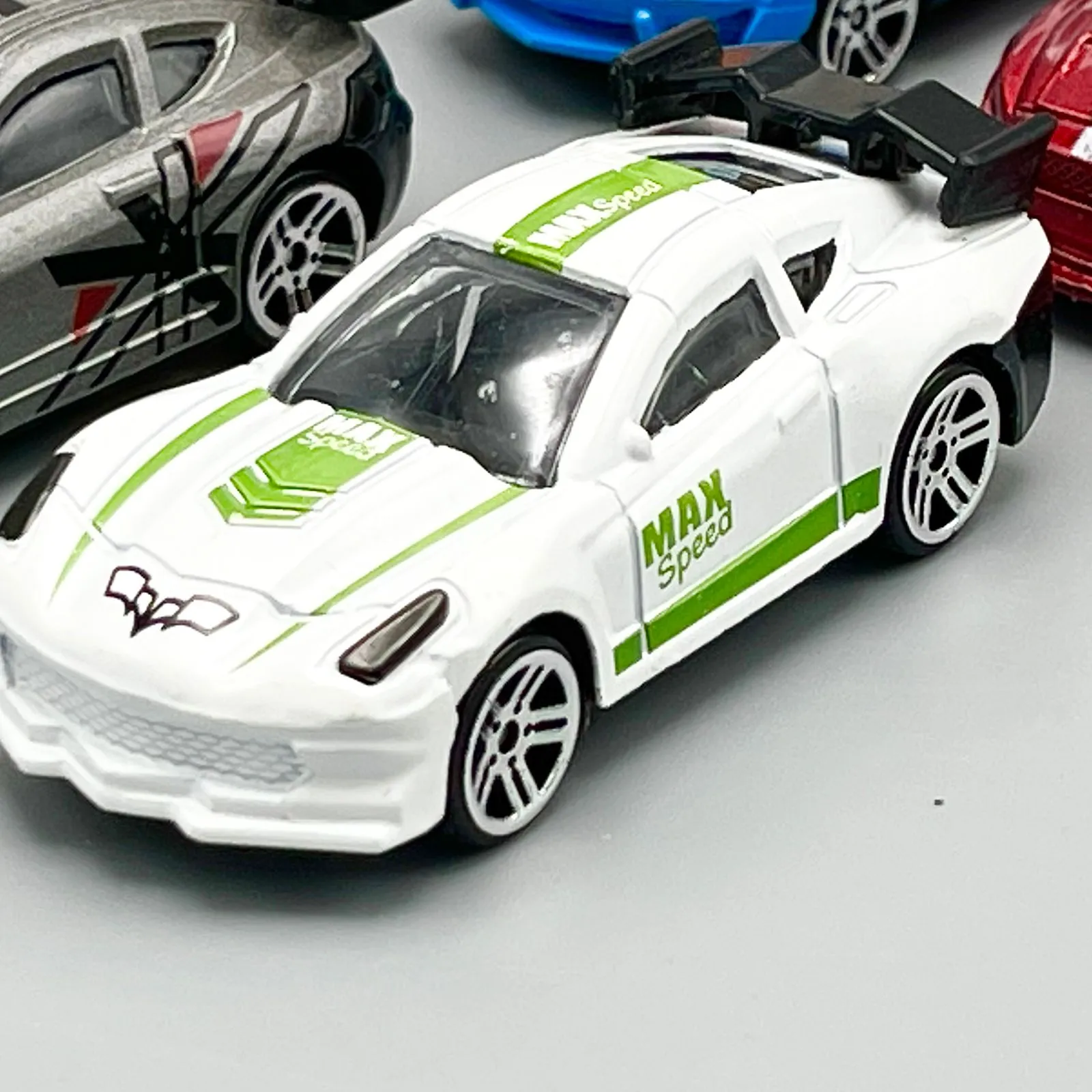 Top Speed Racing Die Cast Metallic Body Super Racing Cars - Pack Of 6 image 4