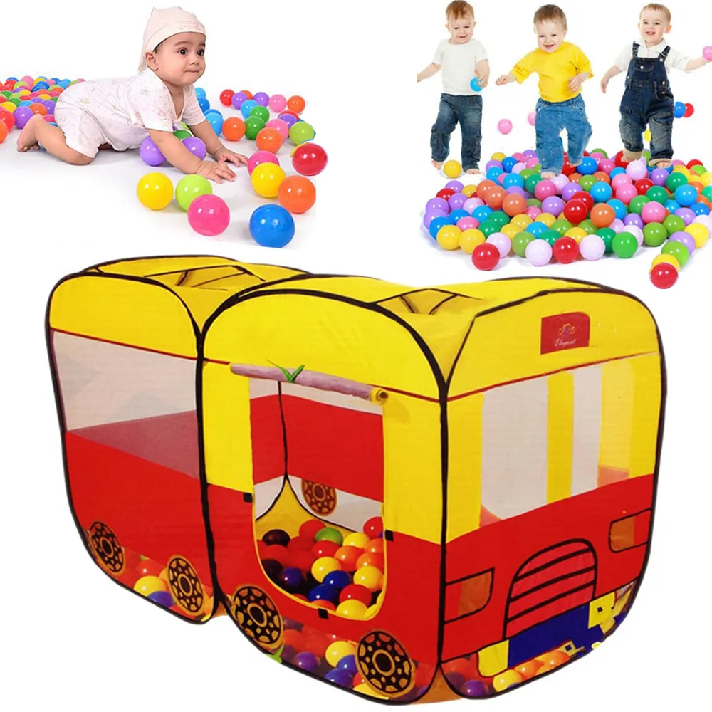 Pop Up Tent House For Kids Toys With Multi Color image 3