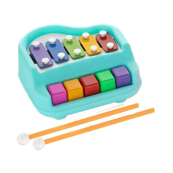 Xylophone + Piano Toys For Kids - 18 cm image 3