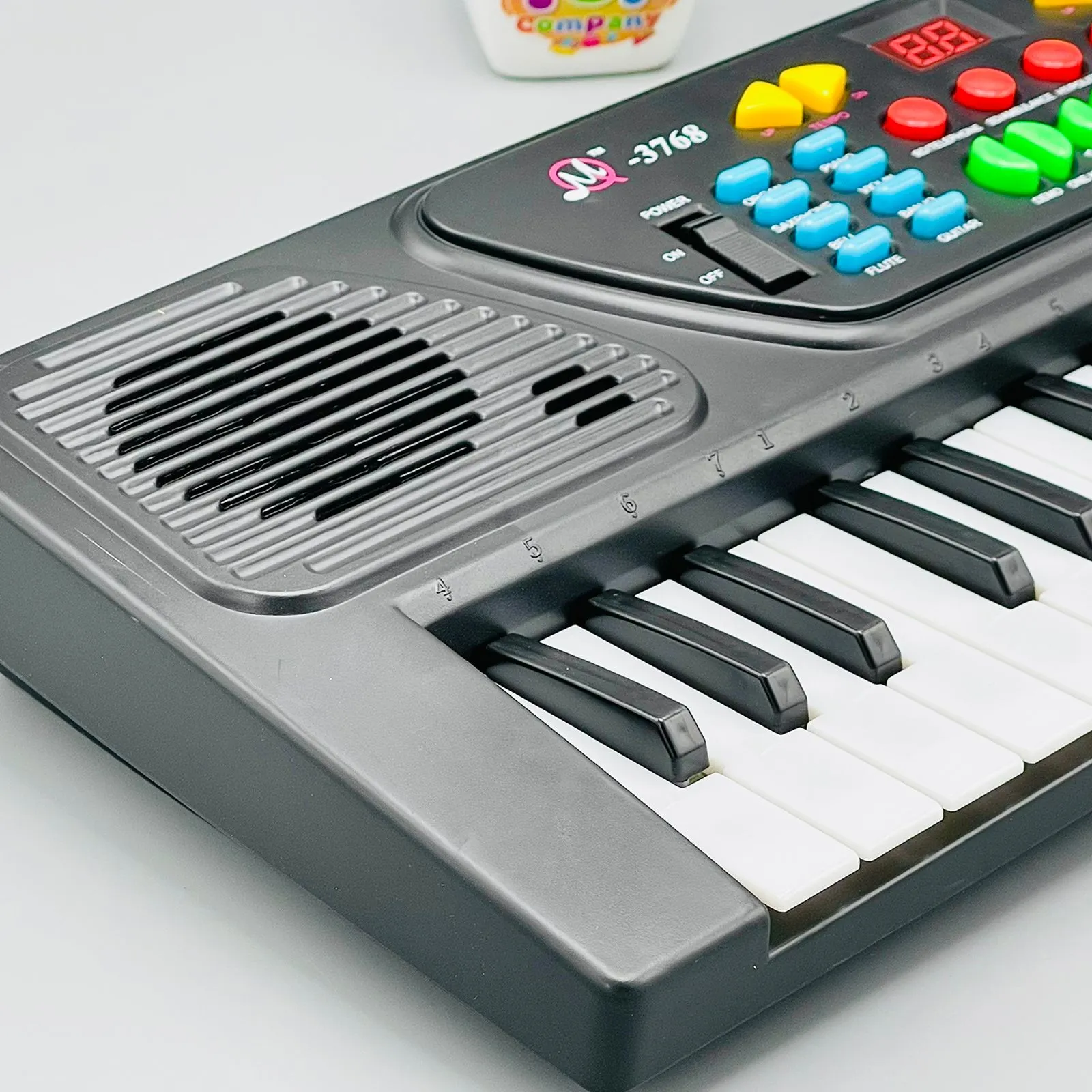 Big Fun 61 Keys Keyboard Piano , Piano for Kids With Microphone Portable Electronic Keyboards For Beginners Multi Keys Musical Toy for 3/4/5/6/7 Year Old Girls Boys - 61 Keys - Black image 4
