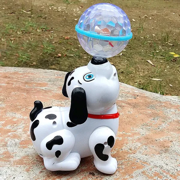 Dancing Dog With 360 Degree Rotating - White image 4