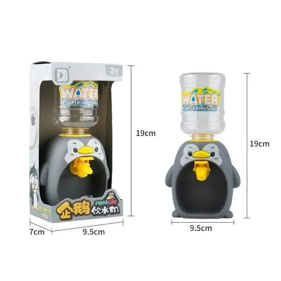 Children's Simulation Penguin Water Dispenser Toy Mini Plastic Durable Cartoon Pattern Easy To Clean image 6