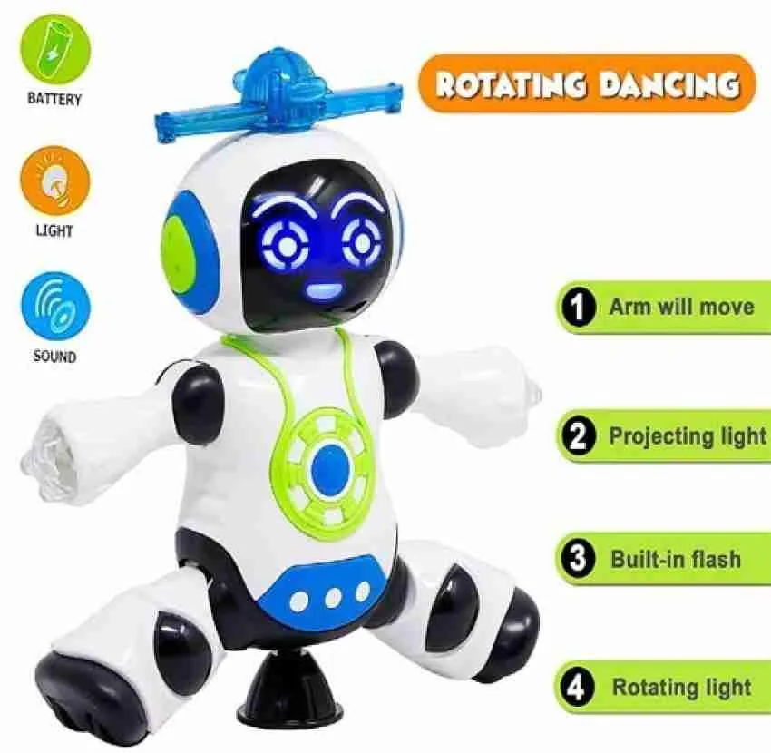 Dancing Robot With 360 Degree Moving Function image 2