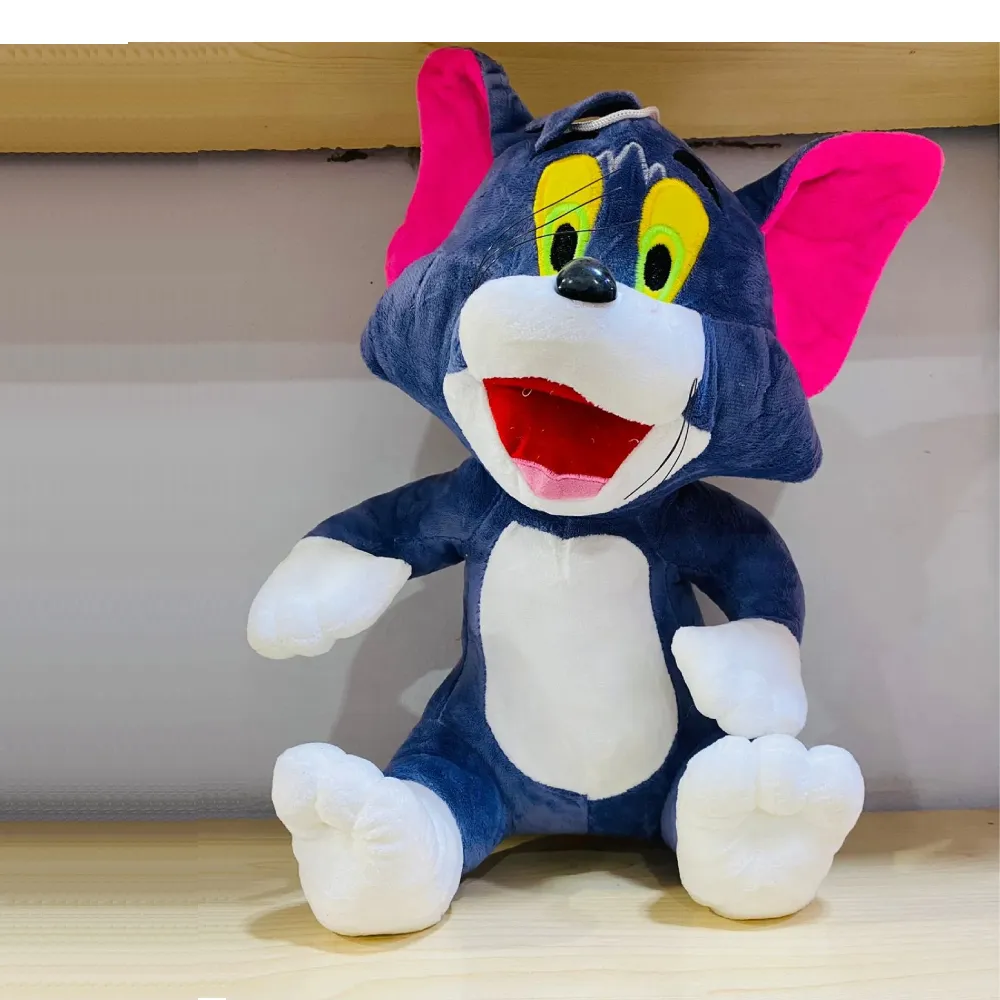 Stuff Tom and Jerry Plush Animal Toy Cute children - Tom Only image 1