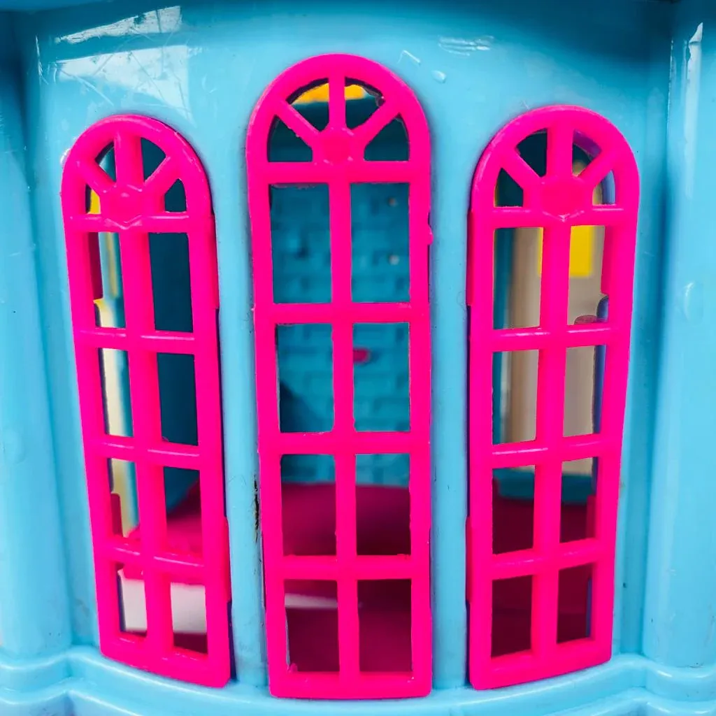 Doll House - Beauty Villa Set For Kids - Lovely Pink Doll House - Doll House For Girls - Pink Color Doll Play House image 3