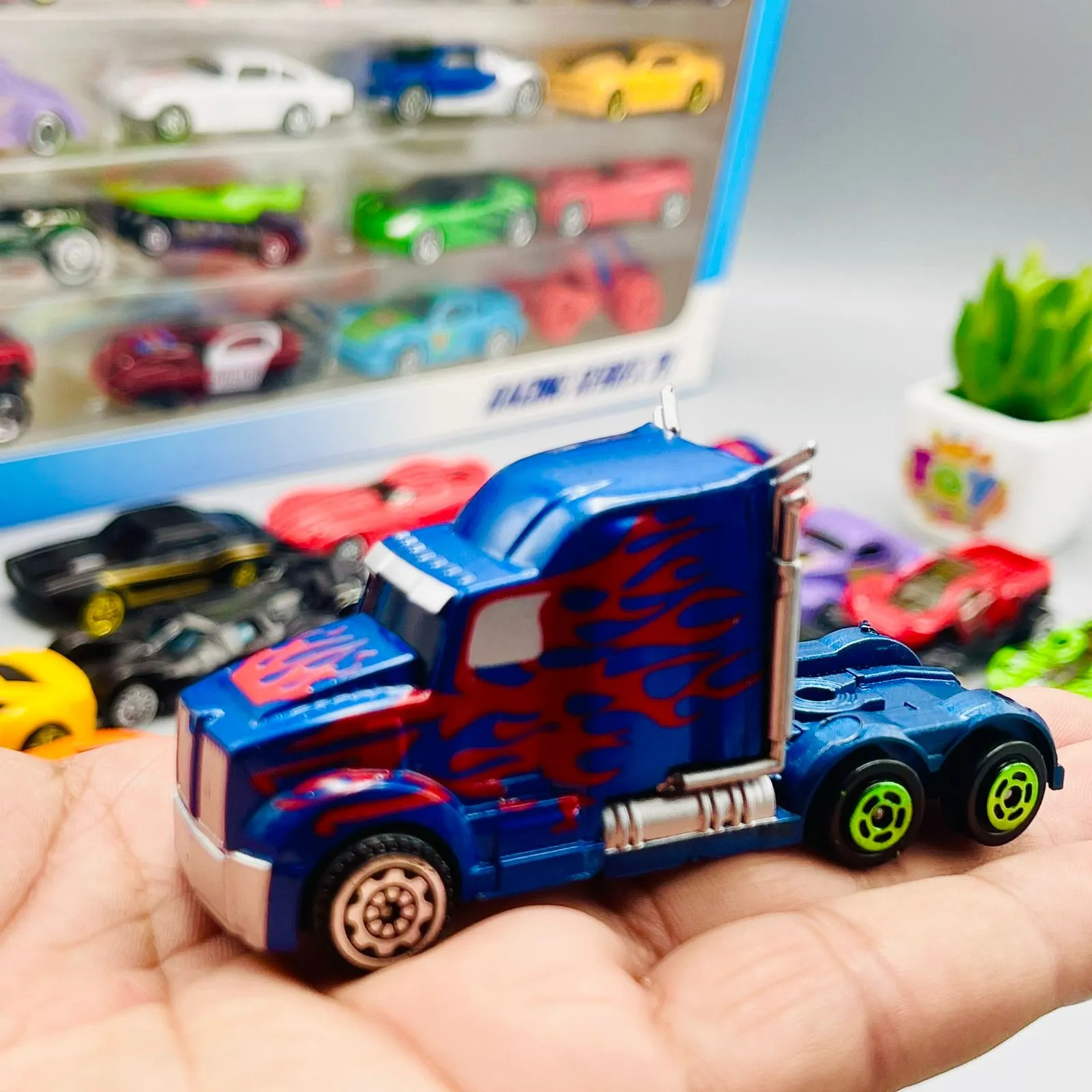 Pack Of 20 Metal Cars Pack Alloy Box Die Cast Metal Car Set Toys For Kids Children and Boys image 5