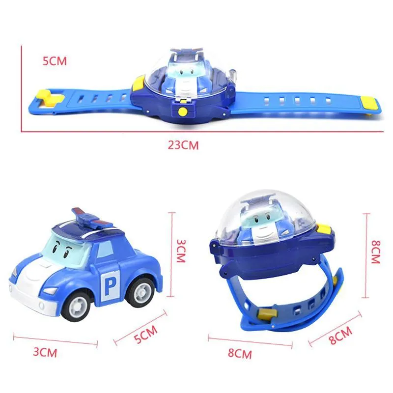 New Watch Remote Control Car Toy, Mini Cartoon Toys, Racing Watch, USB Charging Car, Children's Toy The Best Gifts for Boys & Girls, 1.18x9.45inch image 4