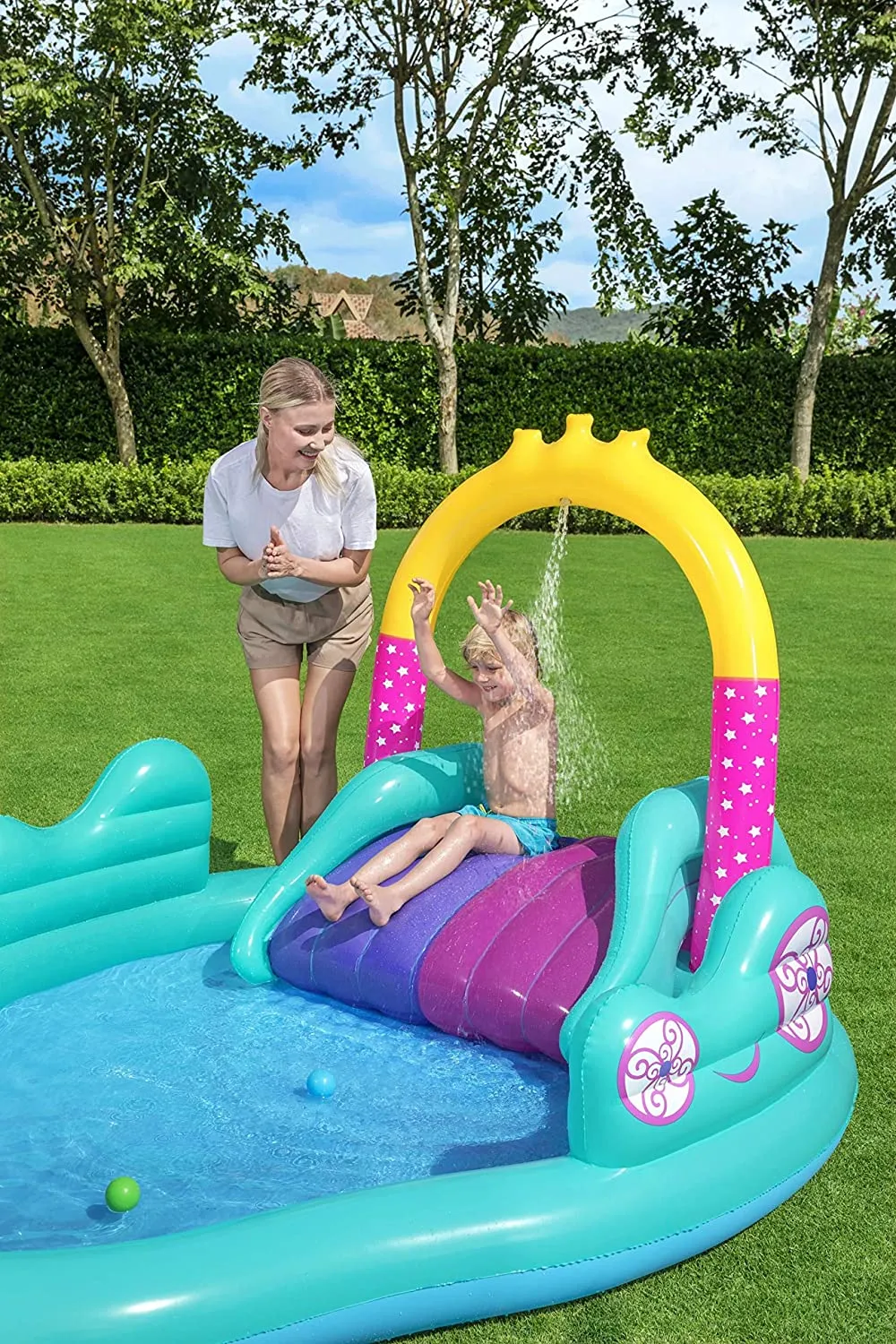 BESTWAY 53097 Unicorn Play Centre 9' x 6'6" x 54" image 3