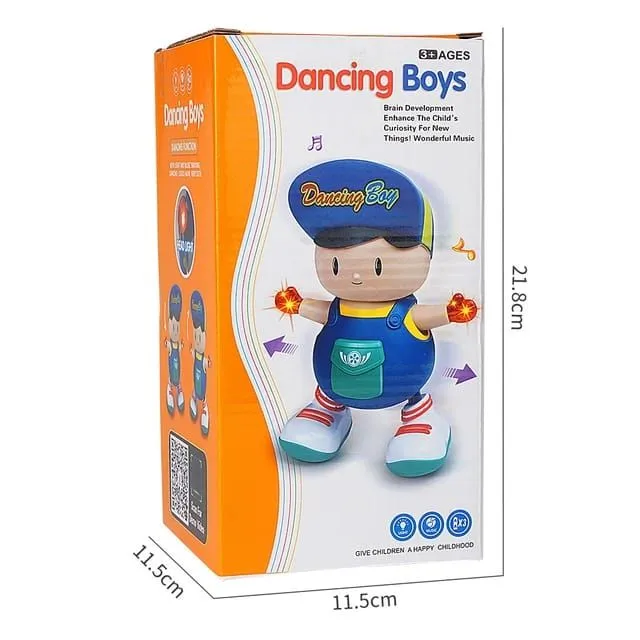 Dancing Boy With Glowing Hands Light And Music Toy For Kids image 2