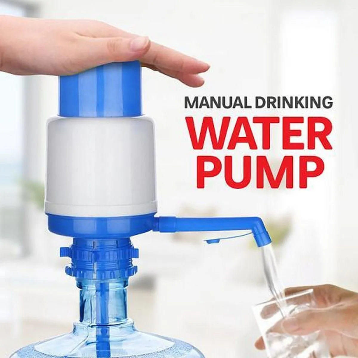 Manual Water Pump For 19 Liter Cans Large - Bottle Water Pump Dispenser image 3
