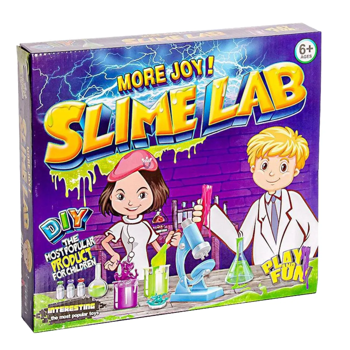 Make Your Own Slime- Slime Making Kit - Slime Kits For Girls and Boys - Slime Kit For Kids image 1