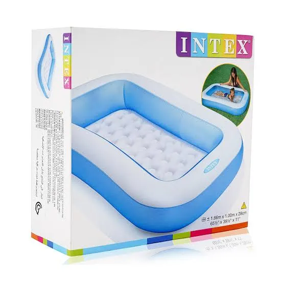INTEX Rectangular Baby Pool ( 65.5" L x 39.5" W x 11" H ) image 3