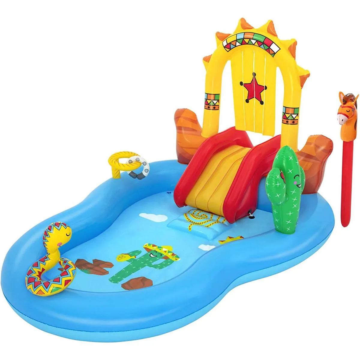 BESTWAY 53118 Wild West Play Centre 8'8" x 6'2" x 55" image 1