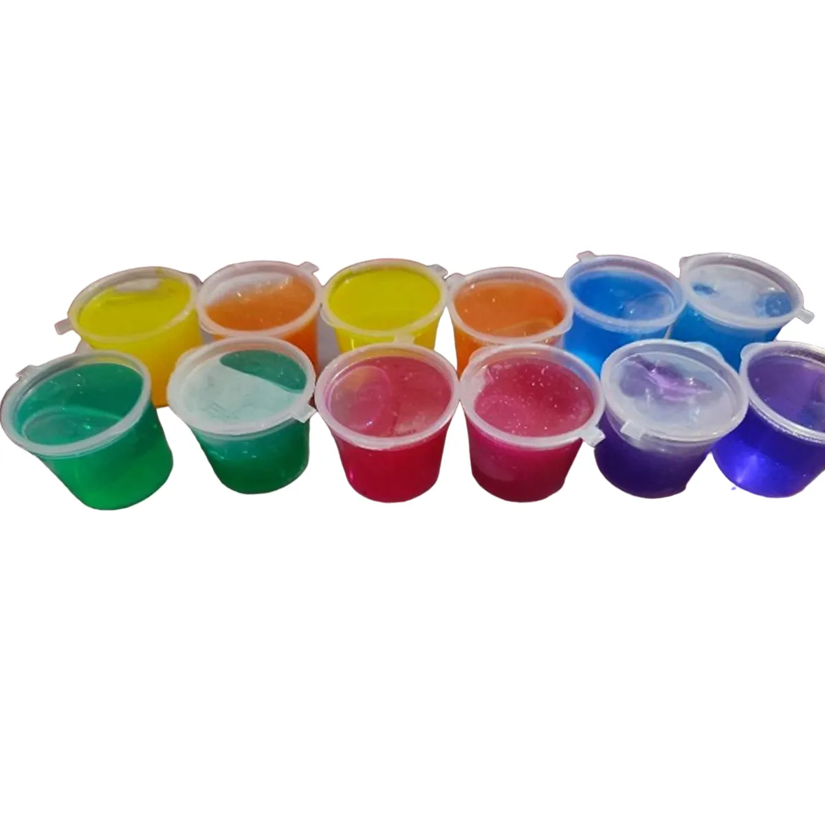 Pack of 12 Slime For Kids Magic Crystal Soft Slime Fluffy Slime Playful Kit For Boys & Girls image 1