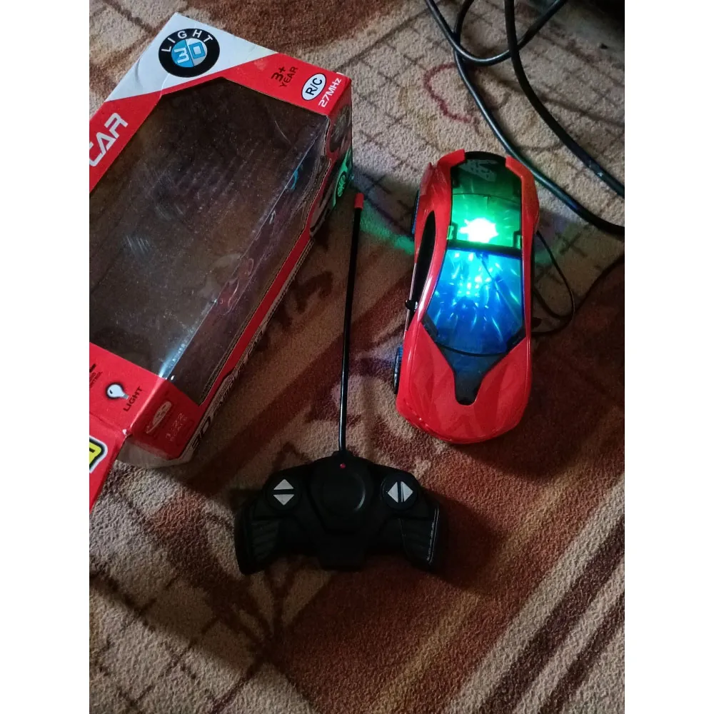 3D Famous Car Remote Control Car With 3D Lights - Rechargeable image 4