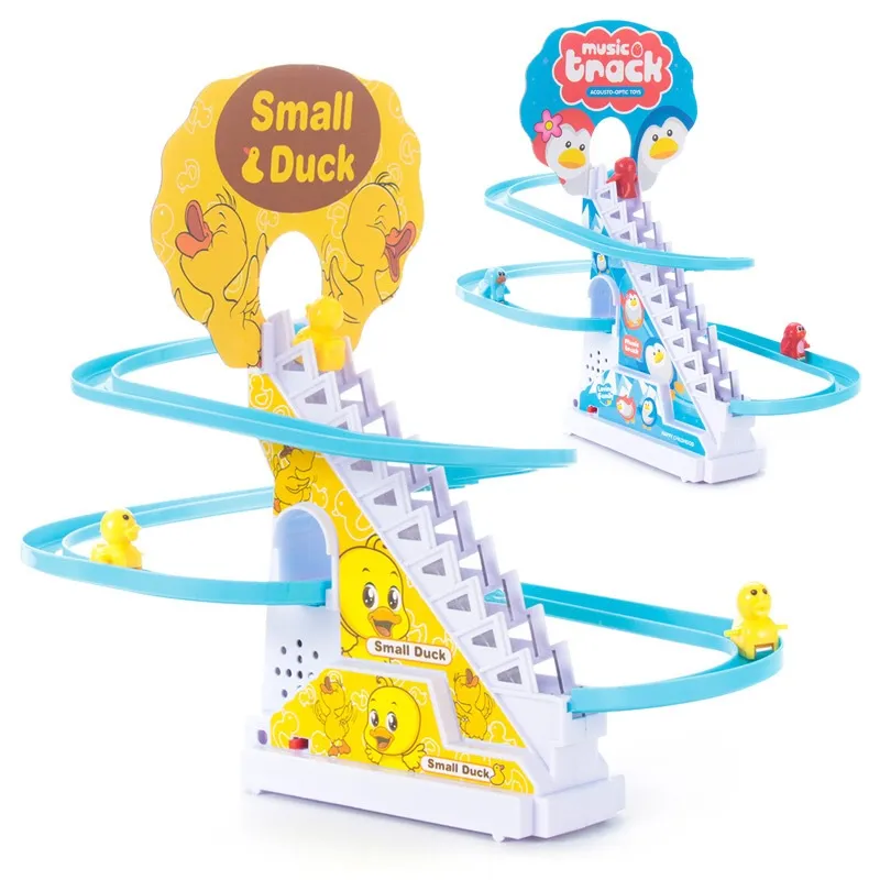Duck Race Track Set With LED Flashing Lights & Music image 1