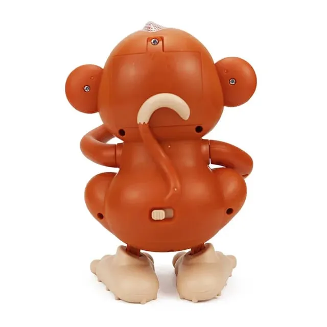 Creative Children Electric Dancing Monkey Singing Cartoon Toys Swing Walking Monkey Toy Kids Phone Musical Vocal Toys image 2