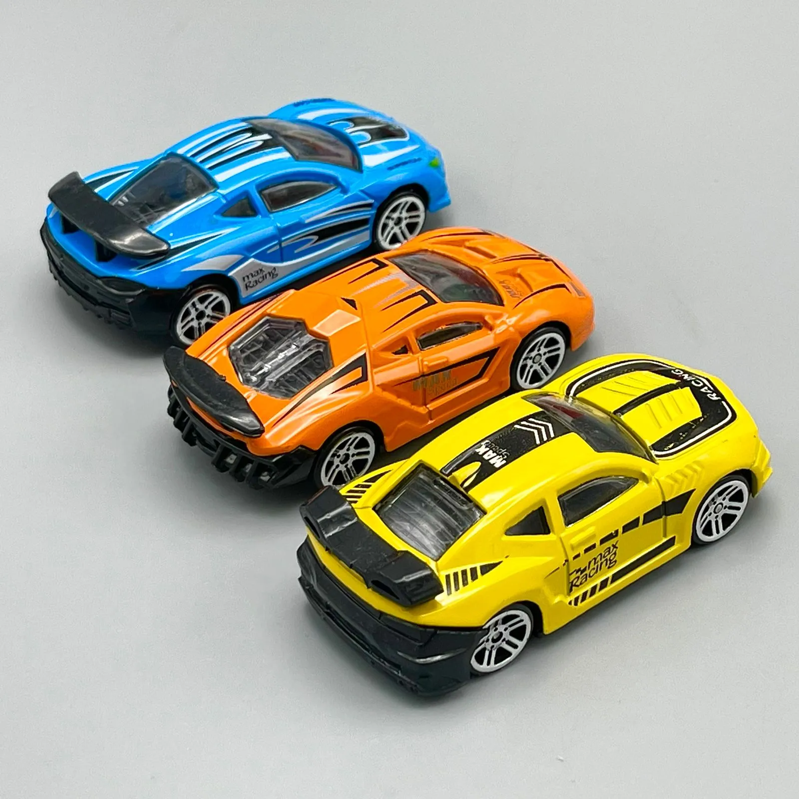 Top Speed Racing Die Cast Metallic Body Super Racing Cars - Pack Of 6 image 6
