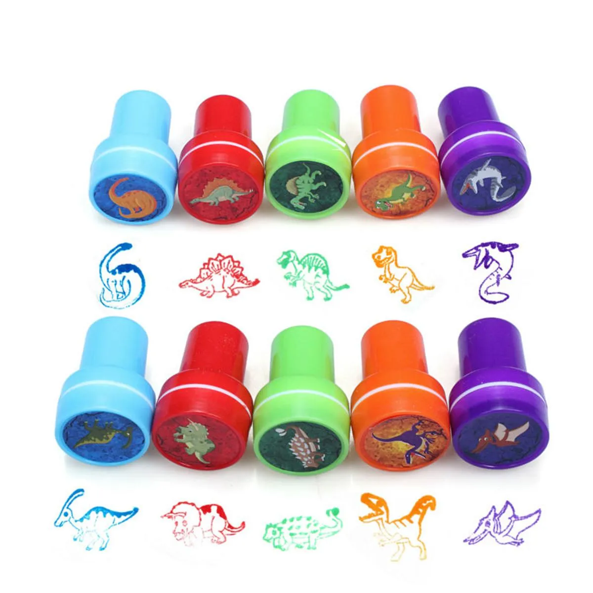 Assorted Stamps for Kids, Children Cartoon Stampers, Emoji Stampers, Dinosaur Stampers, Zoo Safari Stampers Kit Self Inking Stampers Decorate Cards Crafts For Kids