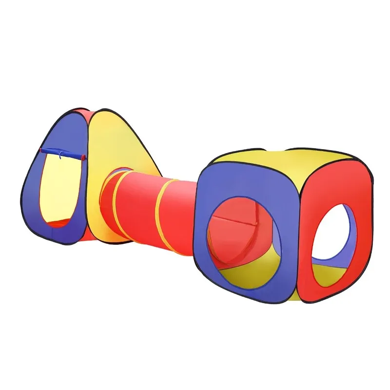 Tunnel Tent House Foldable Playhouse For Kids Indoor Or Outdoor Games image 3