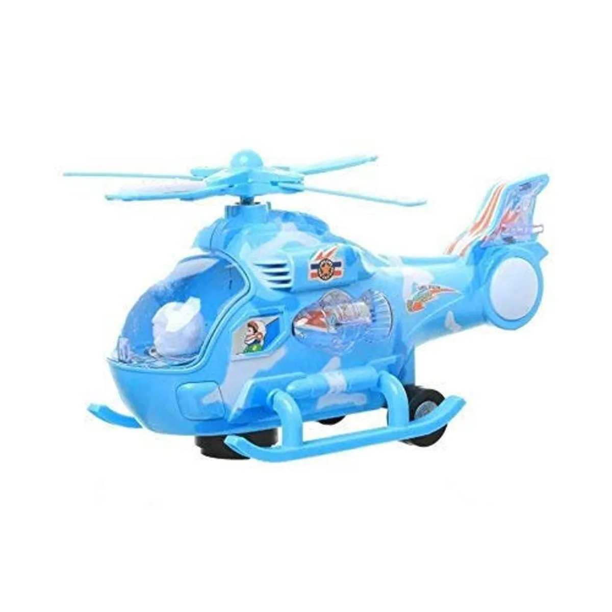 Helicopter With Flashing Lights Toys For Kids