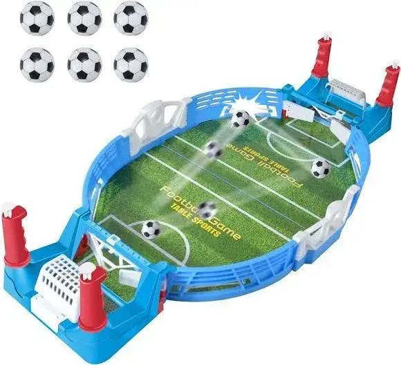 Mini Table Sports Football Soccer Arcade Party Games Double Battle Interactive Toys for Children Kids Adults Board Game